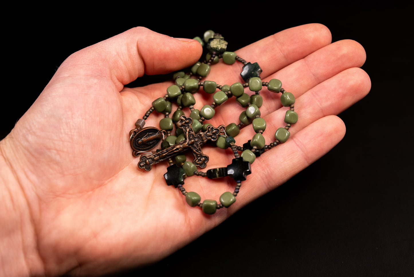 Rosary Pouch - Brown